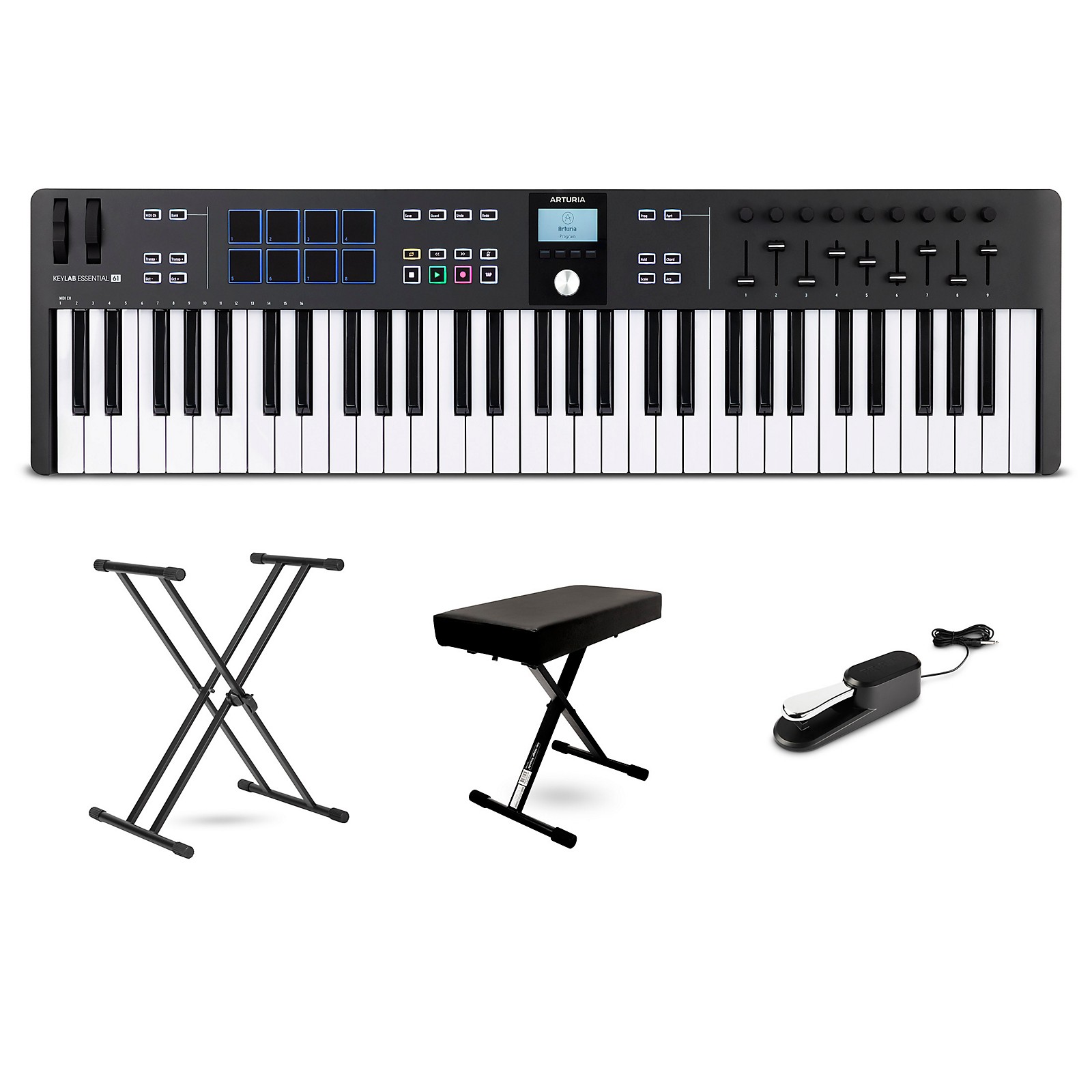 Arturia KeyLab Essential 61 mk3 MIDI Keyboard Controller