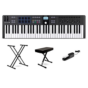 Arturia KeyLab Essential 61 mk3 MIDI Keyboard Controller Essentials Bundle