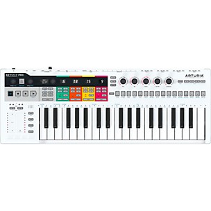 Arturia KeyStep Pro MIDI Controller & Sequencer - White