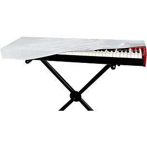 On-Stage Keyboard Dust Cover (White)