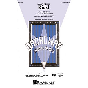 Hal Leonard Kids! (from Bye Bye Birdie) ShowTrax CD Arranged by Alan Billingsley