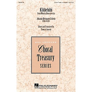 Hal Leonard Kikkehihi 3 Part Treble arranged by Thomas Juneau