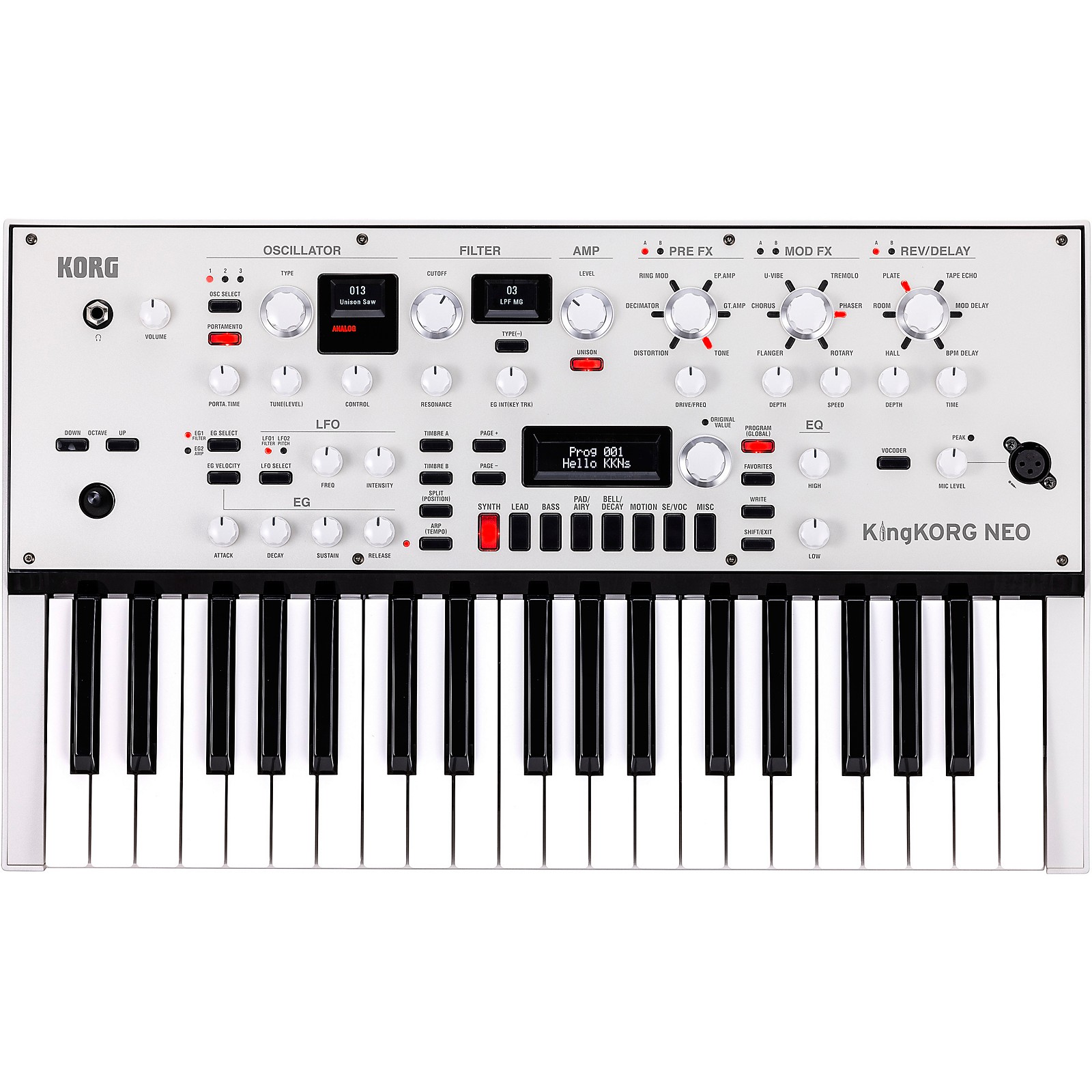 KORG kingkorg 最終価格 KORG KingKORG NEO VA Synthesizer | Music & Arts