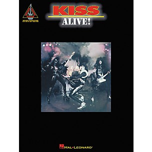 Hal Leonard Kiss Alive! Guitar Tab Songbook