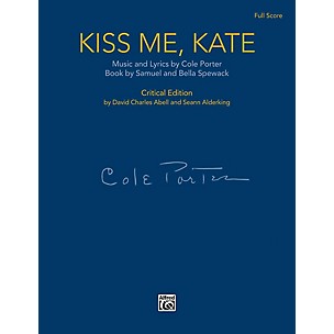 Alfred Kiss Me, Kate - Full Orchestral Score (Case Bound)