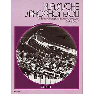 Schott Klassische Saxophone-soli (German Text) Schott Series