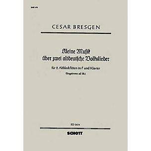 Schott Kleine Musik Schott Series by Cesar Bresgen