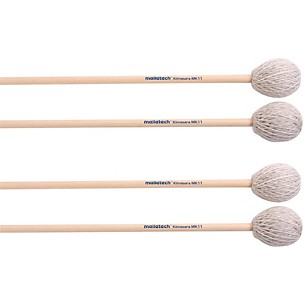 Malletech Klimasara Marimba Mallets Set of 4 (2 Matched Pairs)