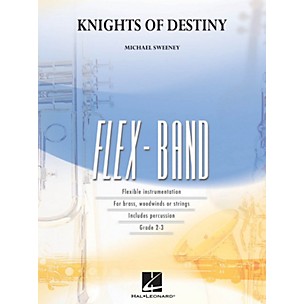 Hal Leonard Knights Of Destiny Concert Band Level 2-3 Composed by Michael Sweeney