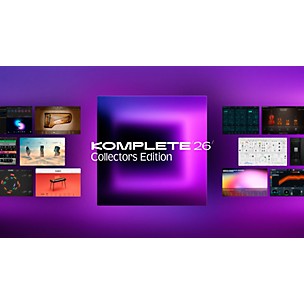 Native Instruments Komplete 26 Collector's Edition Music Production Bundle - Upgrade from 15 or 26 Ultimate
