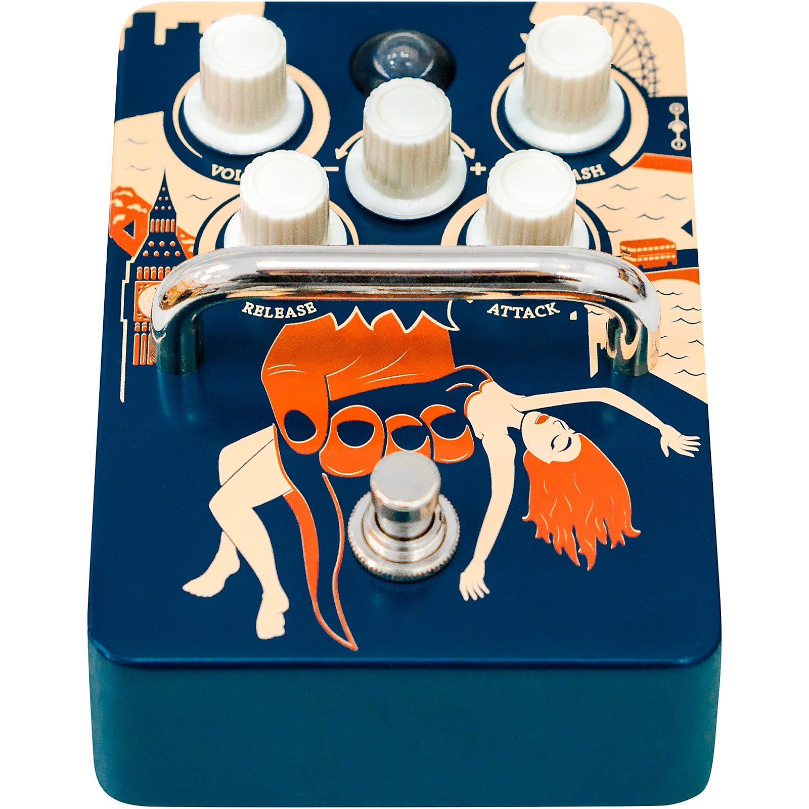 ORANGE Kongpressor コンプレッサー Kongpressor Compressor Pedal | Orange Amps – Orange Music