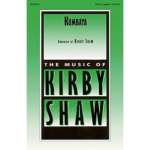 Hal Leonard Kumbaya SSAA A Cappella arranged by Kirby Shaw