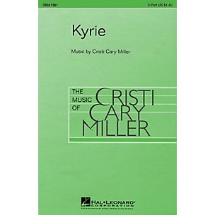 Hal Leonard Kyrie 2-Part Composed by Cristi Cary Miller