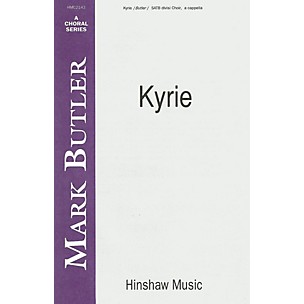 Hinshaw Music Kyrie SSAATTBB composed by Butler