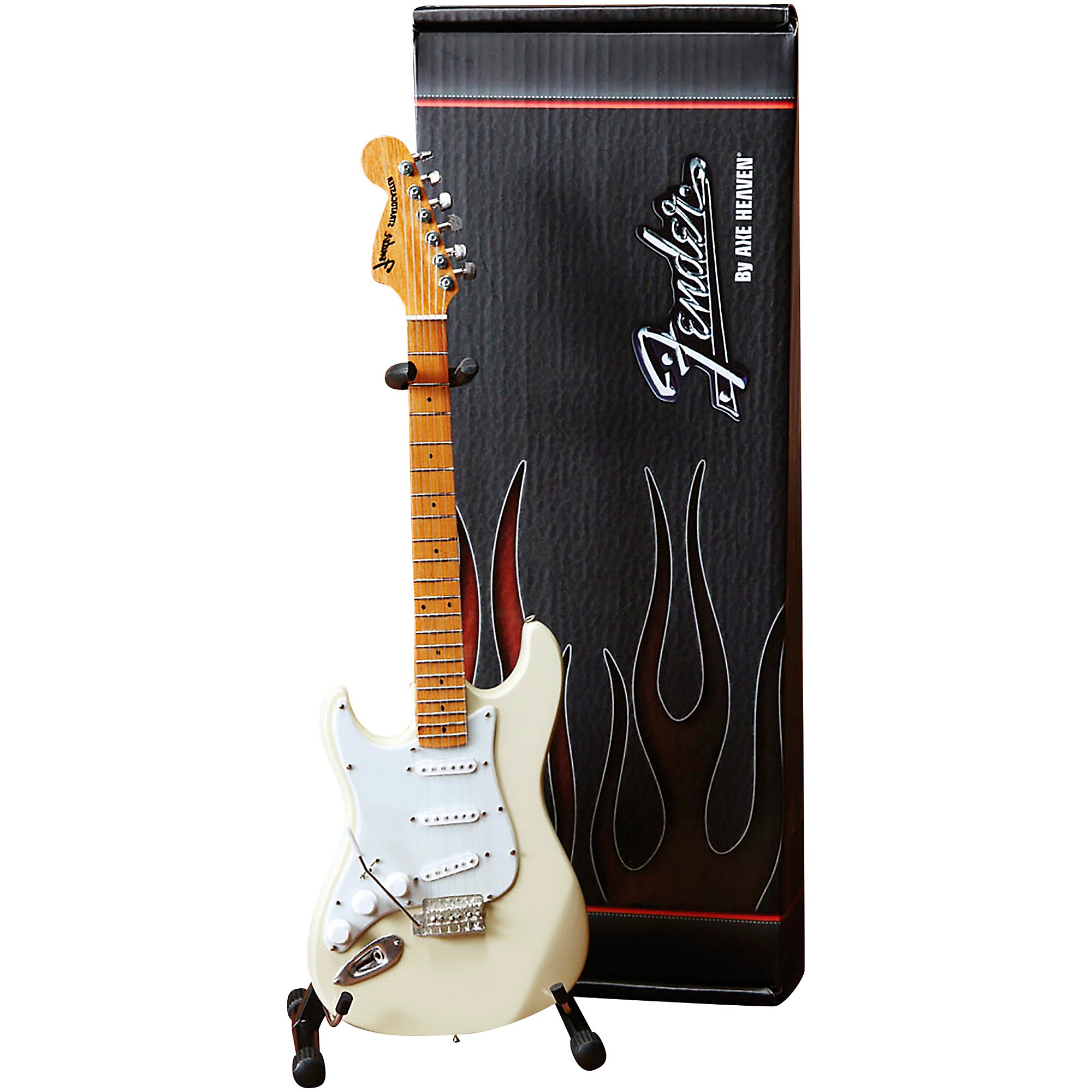 Axe Heaven Fender Stratocaster White with Reverse Headstock for