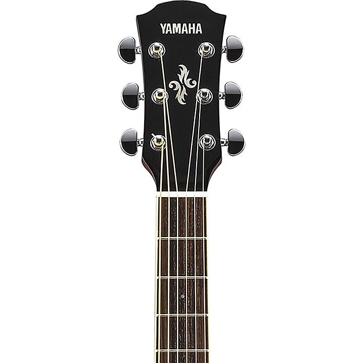 Yamaha APX600 BL Thin Body Acoustic-Electric Guitar Black with