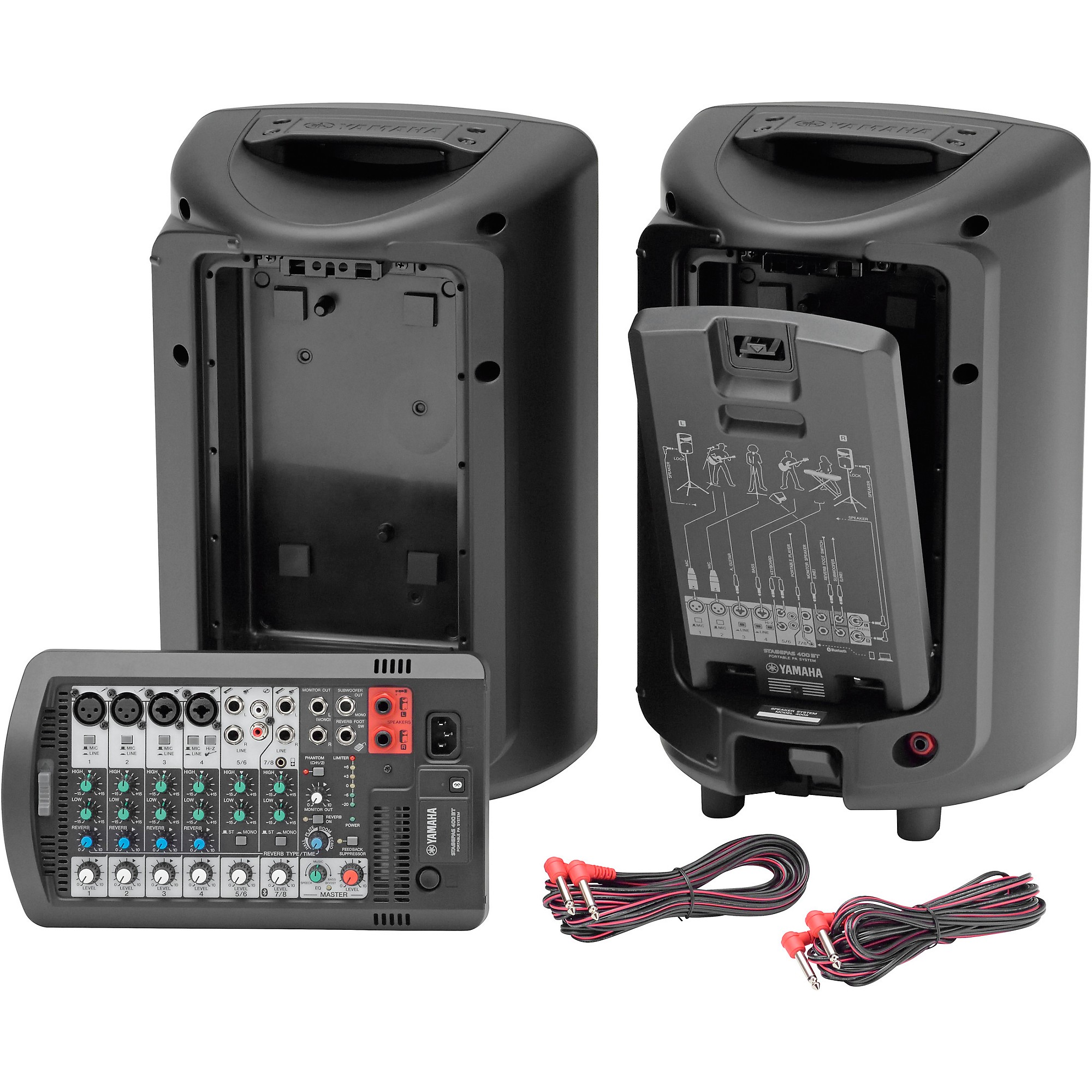 Yamaha STAGEPAS 400BT Portable PA system with Bluetooth