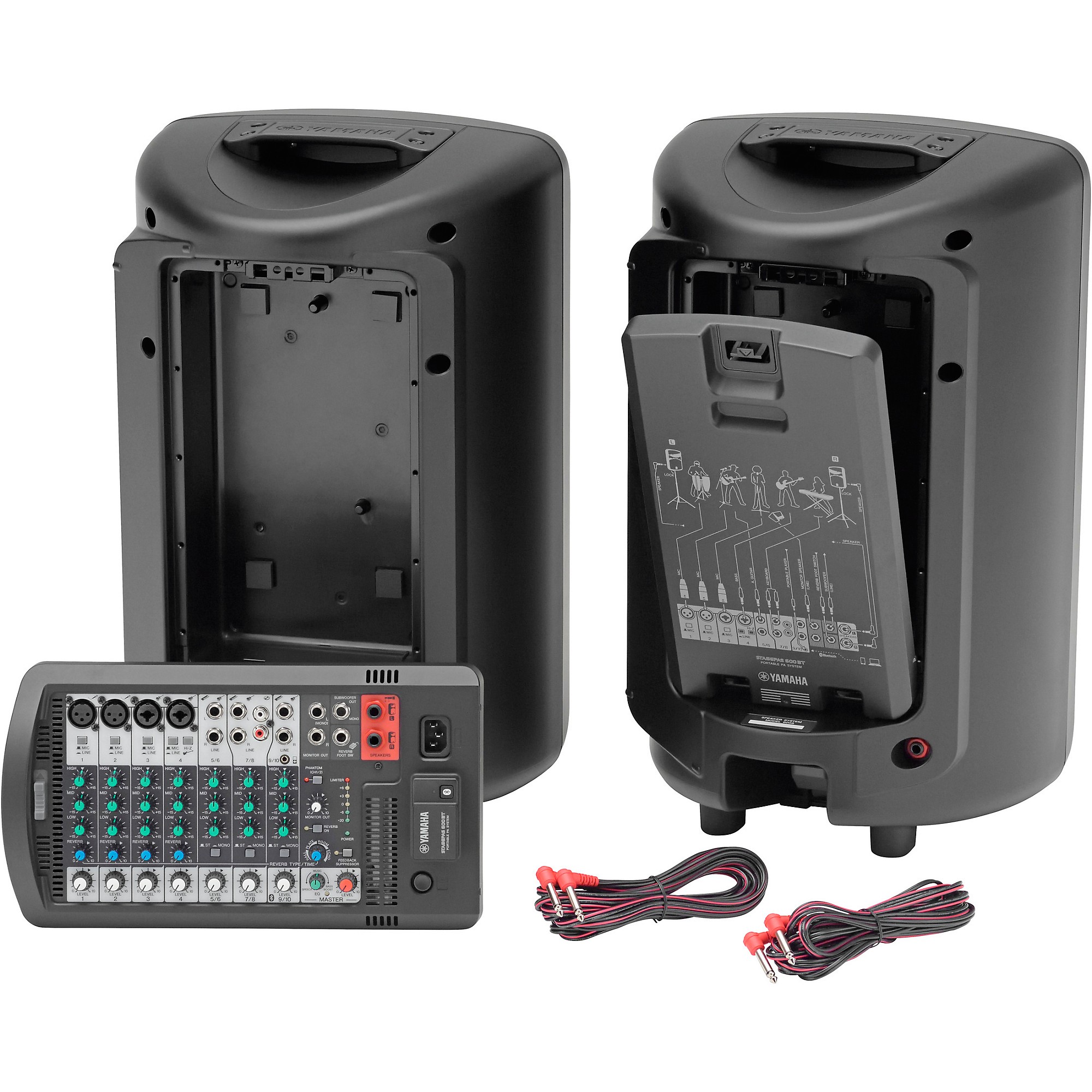Yamaha STAGEPAS 600BT Portable PA System With Bluetooth | Music & Arts