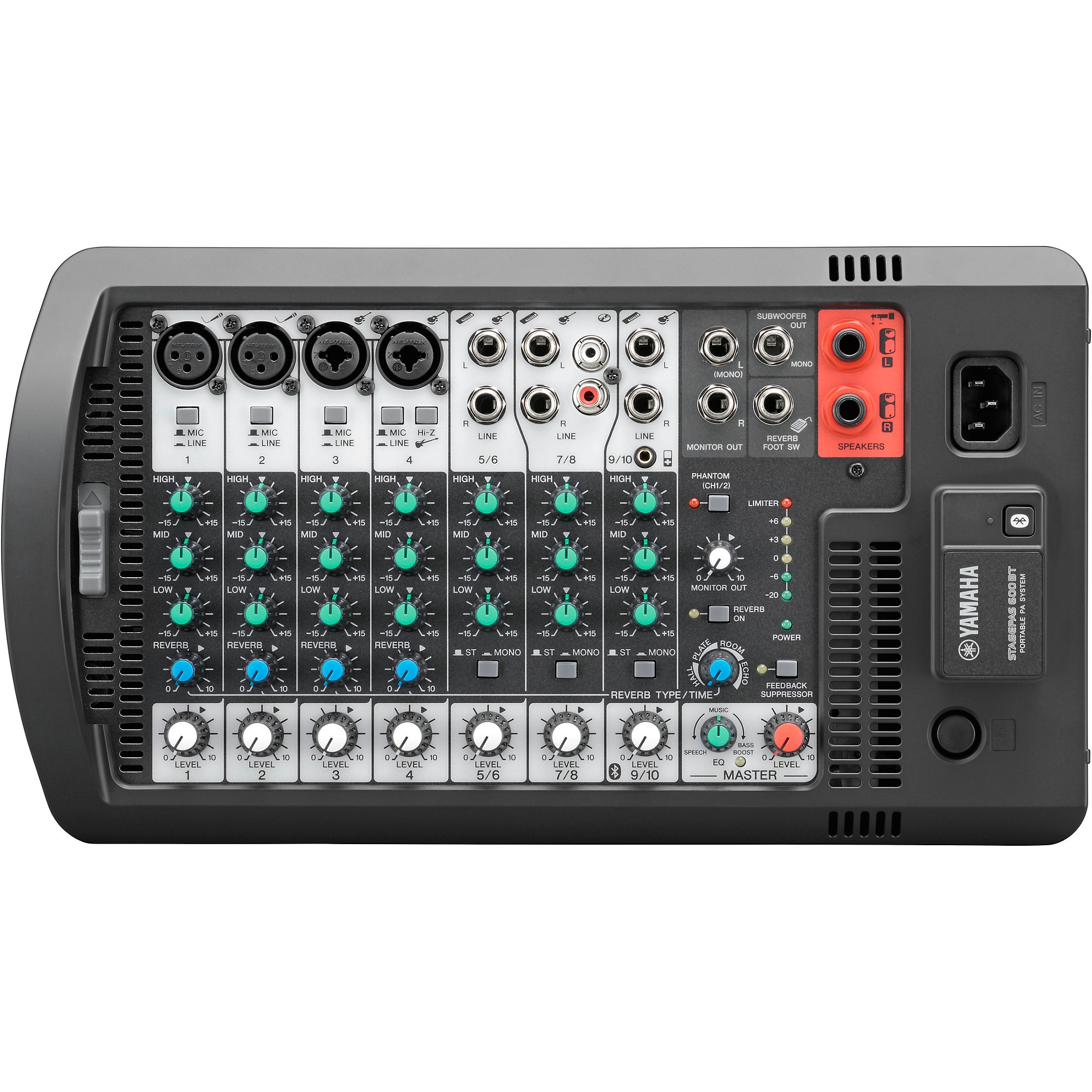 Yamaha StagePas 600BT ポータブルPAシステム Yamaha STAGEPAS 600BT Portable PA System With Bluetooth | Music & Arts