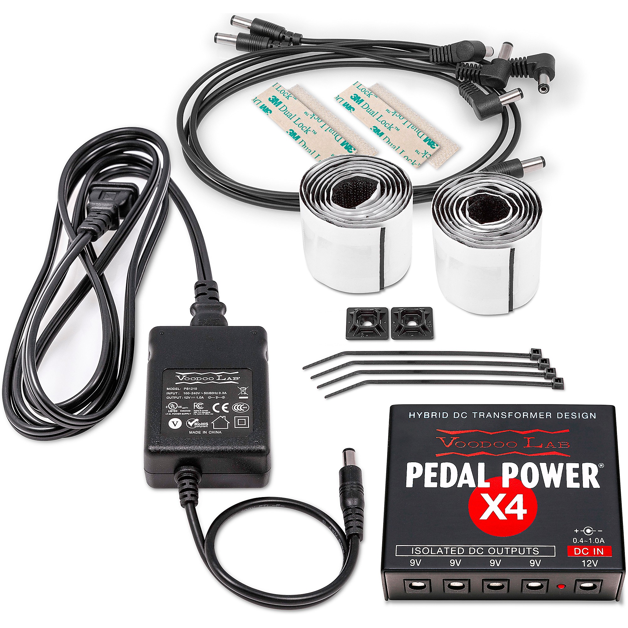Voodoo Lab Dingbat TINY Pedalboard Power Package With Pedal Power