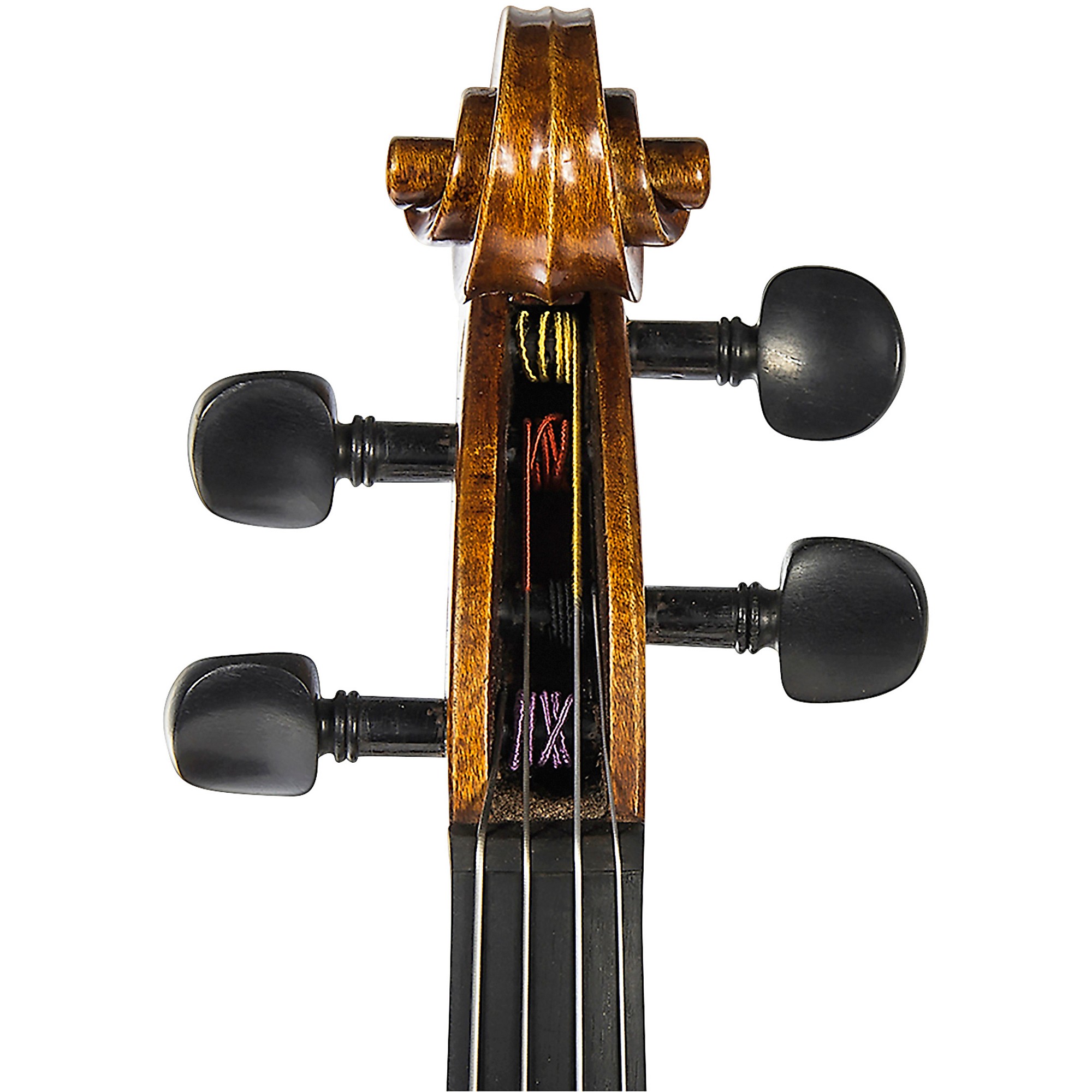ZETA JV45 Jazz Fusion Violin, Trans Red Burst Over Maple Top