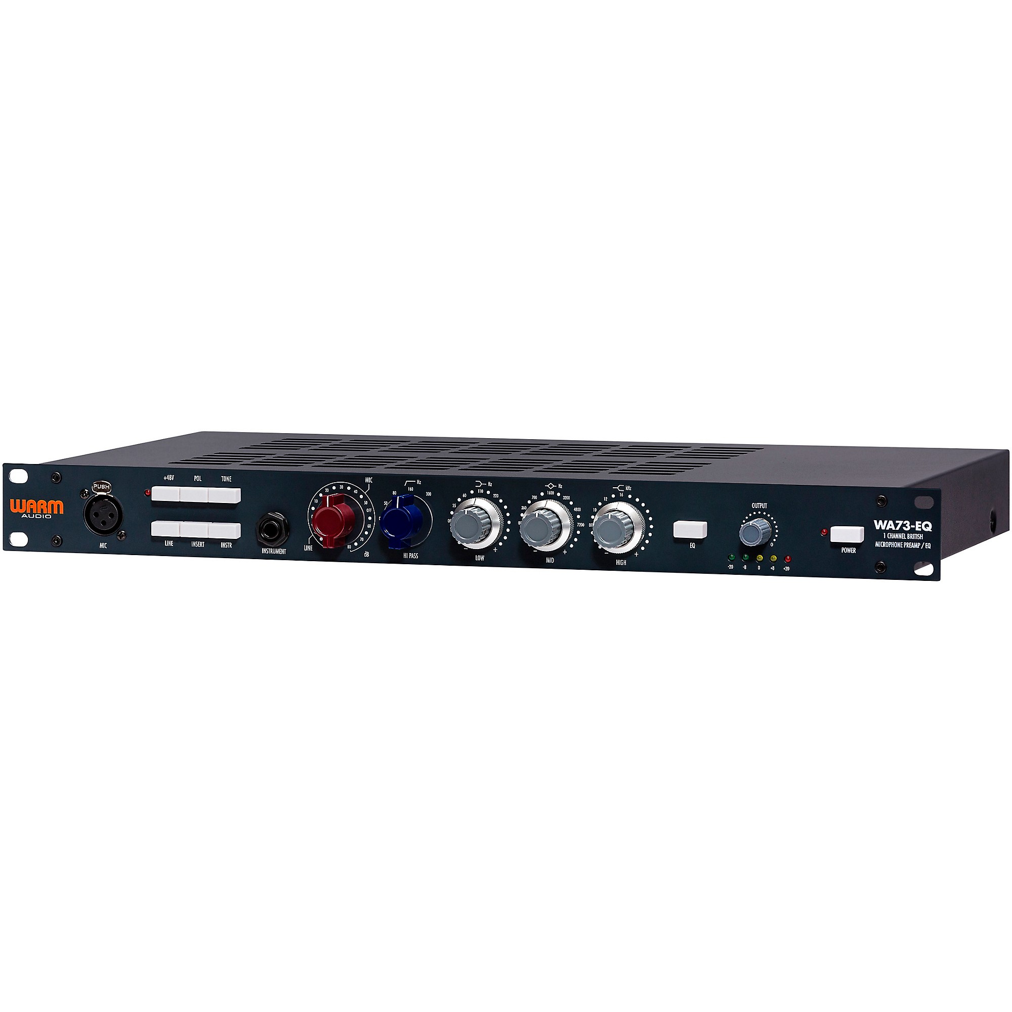 WA73-EQ マイクプリ WARM AUDIO Warm Audio WA73-EQ One-Channel British Mic Pre & EQ | Music & Arts