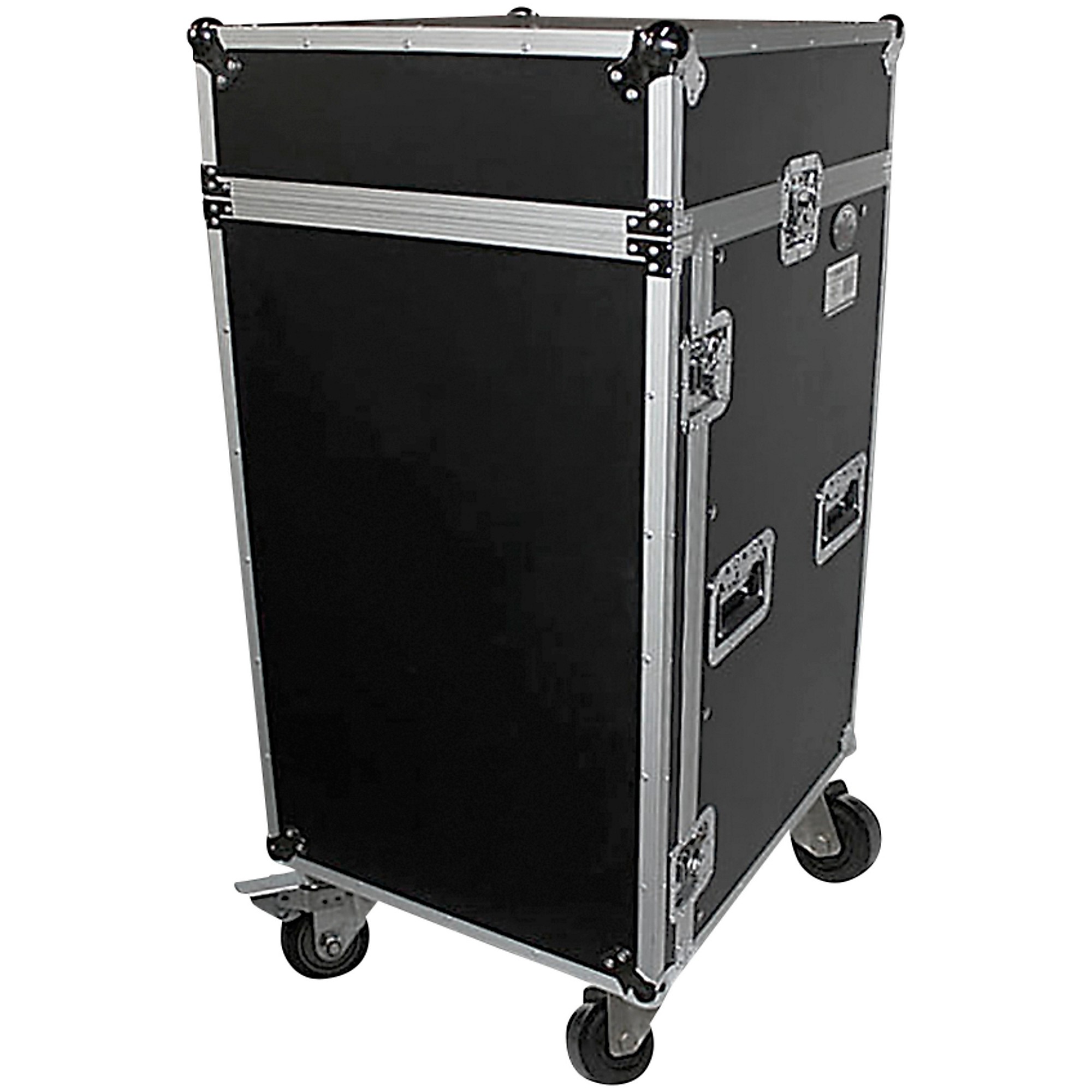 ProX T-18MRSS 18U Rack x 10U Top Mixer DJ Combo ATA Flight Case 18
