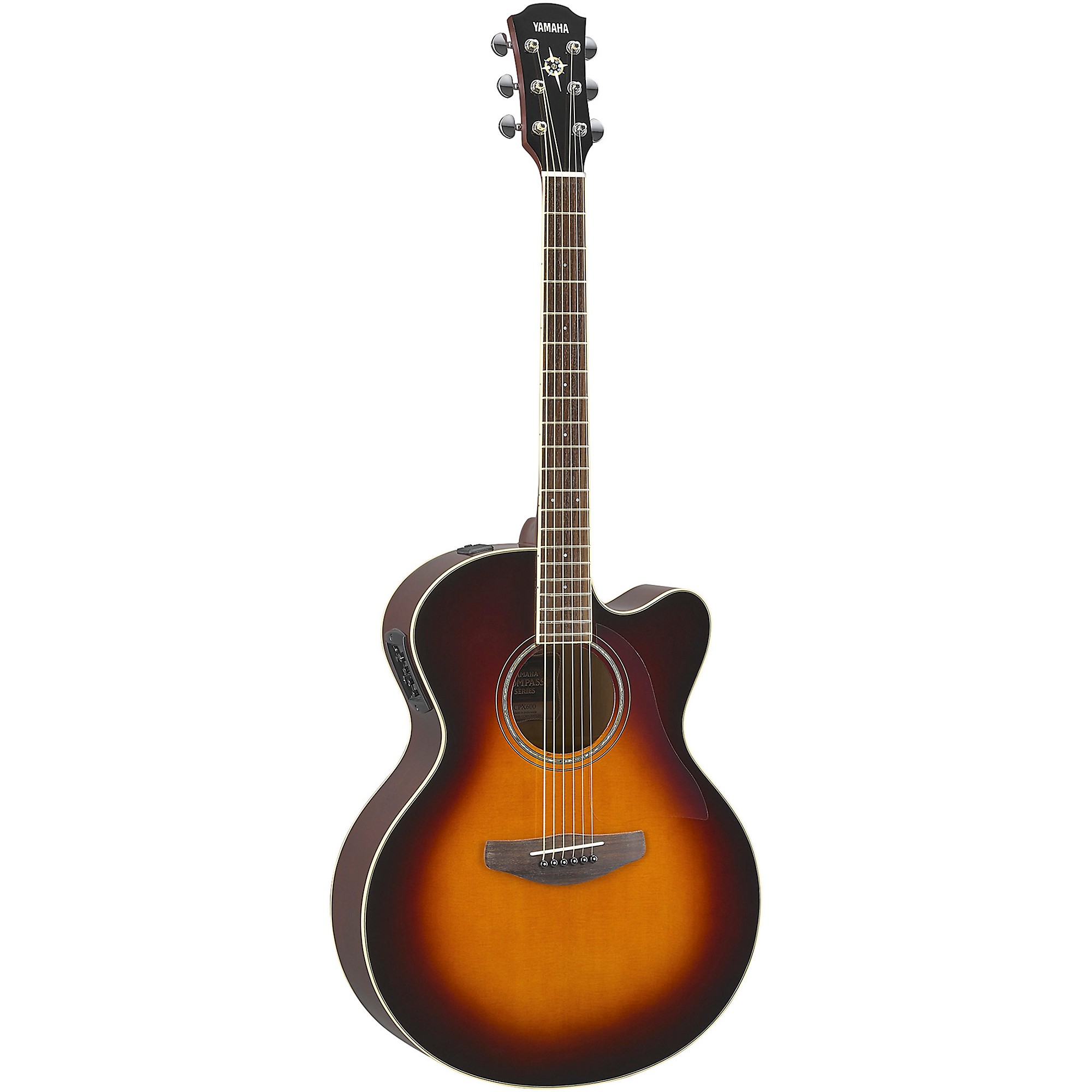 Yamaha CPX600 アコースティックギター Yamaha CPX600 Medium Jumbo Acoustic-Electric Guitar | Music