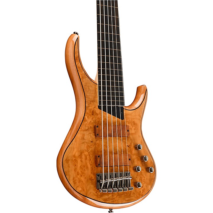MTD Kingston Z6 6-String Fretless Ebony Fingerboard Electric Bass 