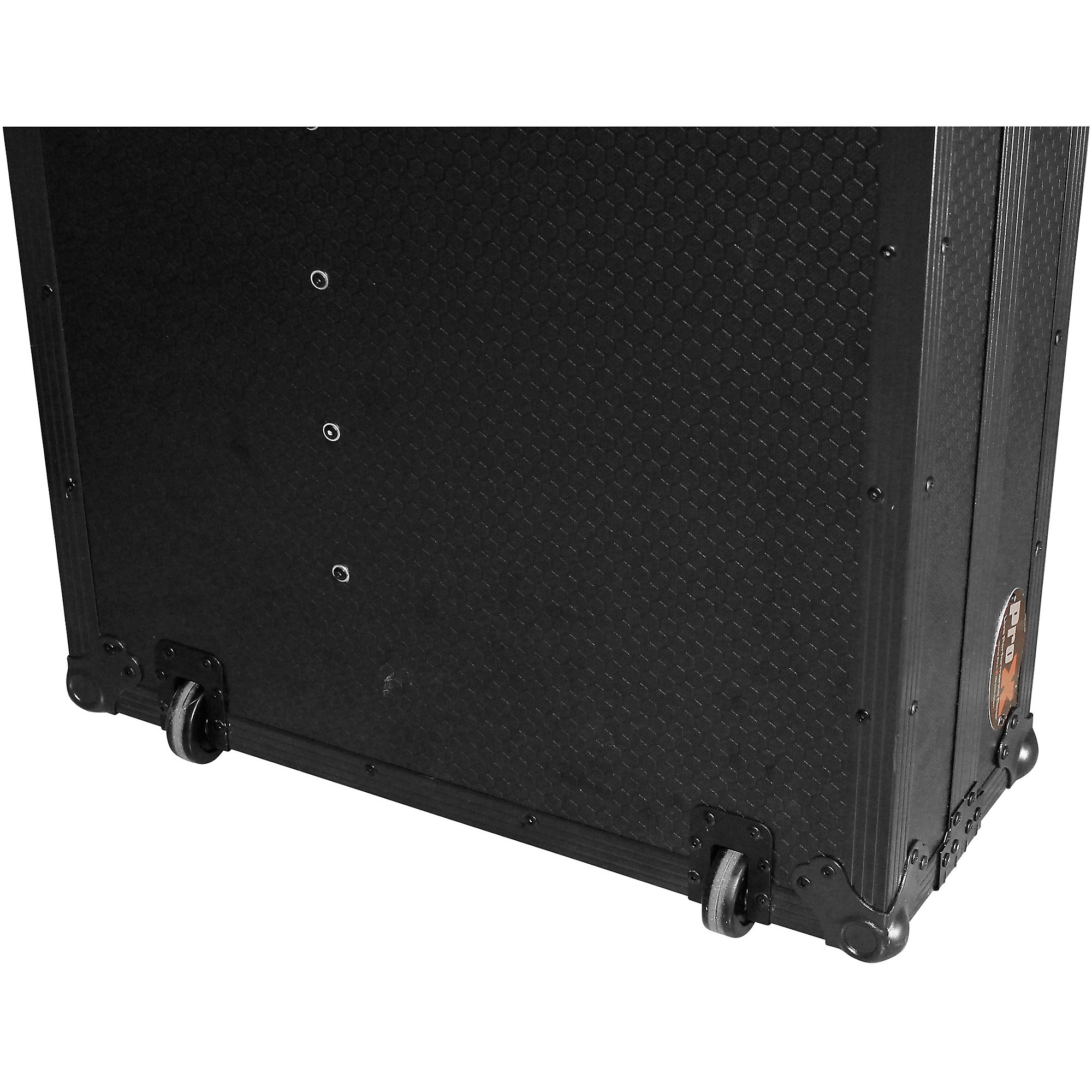 ProX Portable Z-Style Dj Table Flight Case - Black/Black (XS