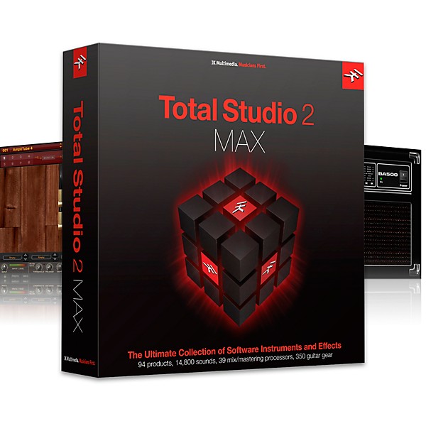 Ik Multimedia Total Studio 2 Max Crossgrade Boxed Music Arts