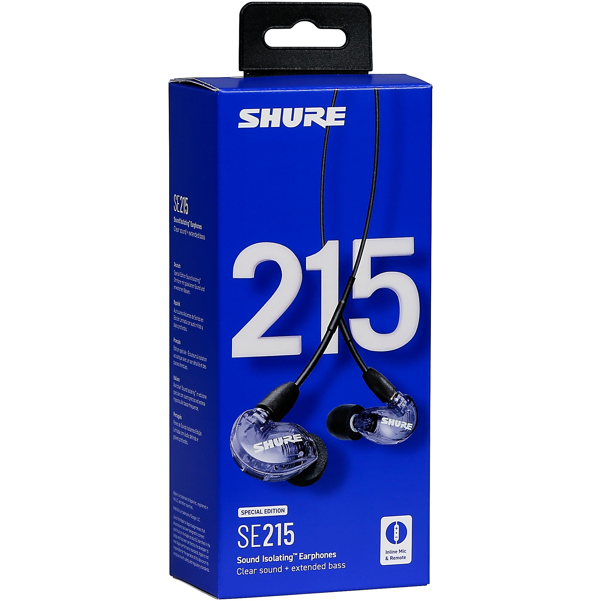 Shure SE215 Special-Edition Sound Isolating Earphones