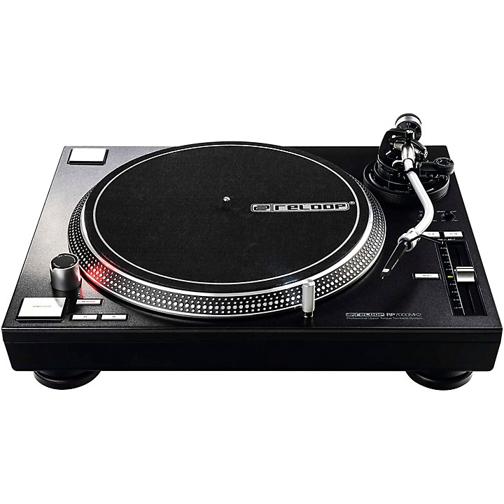 Reloop Reloop RP-7000 MK2 Professional Direct-Drive DJ Turntable Black