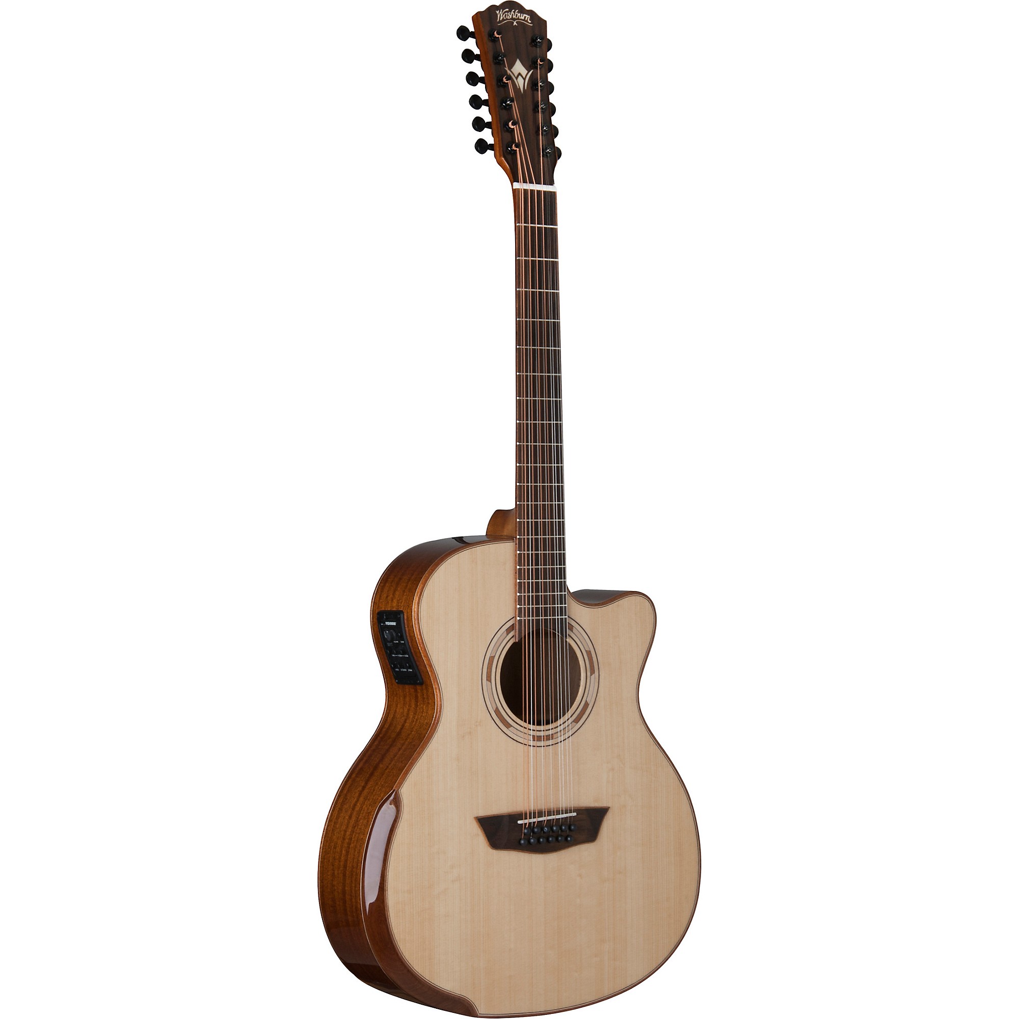 Washburn WCG15SCE12 12-String Acoustic-Electric Guitar