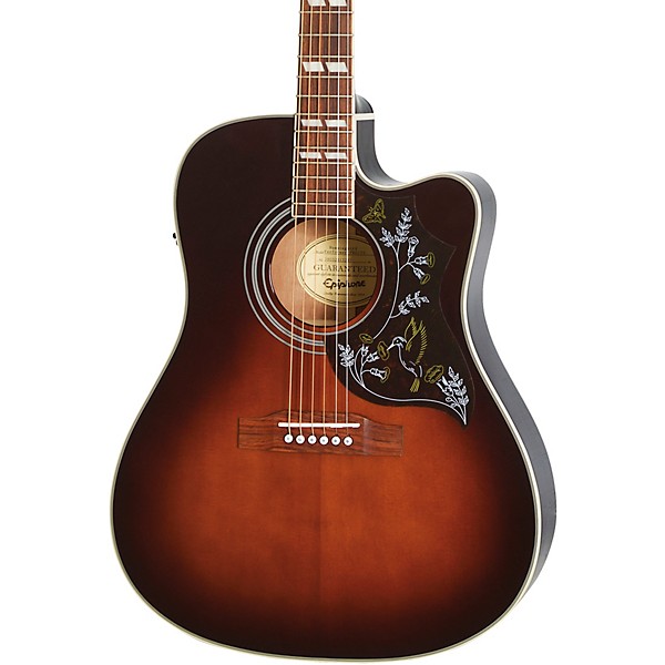 epiphone hummingbird pro eb