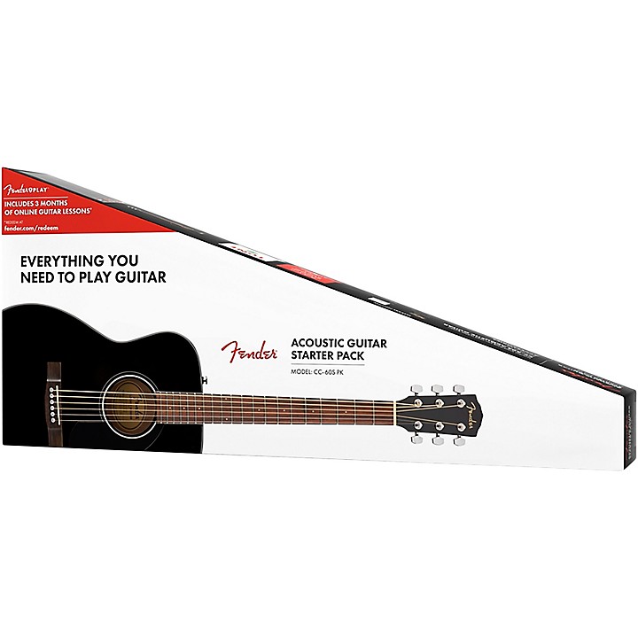 Fender CC-60S Concert Acoustic Guitar Pack | Music & Arts