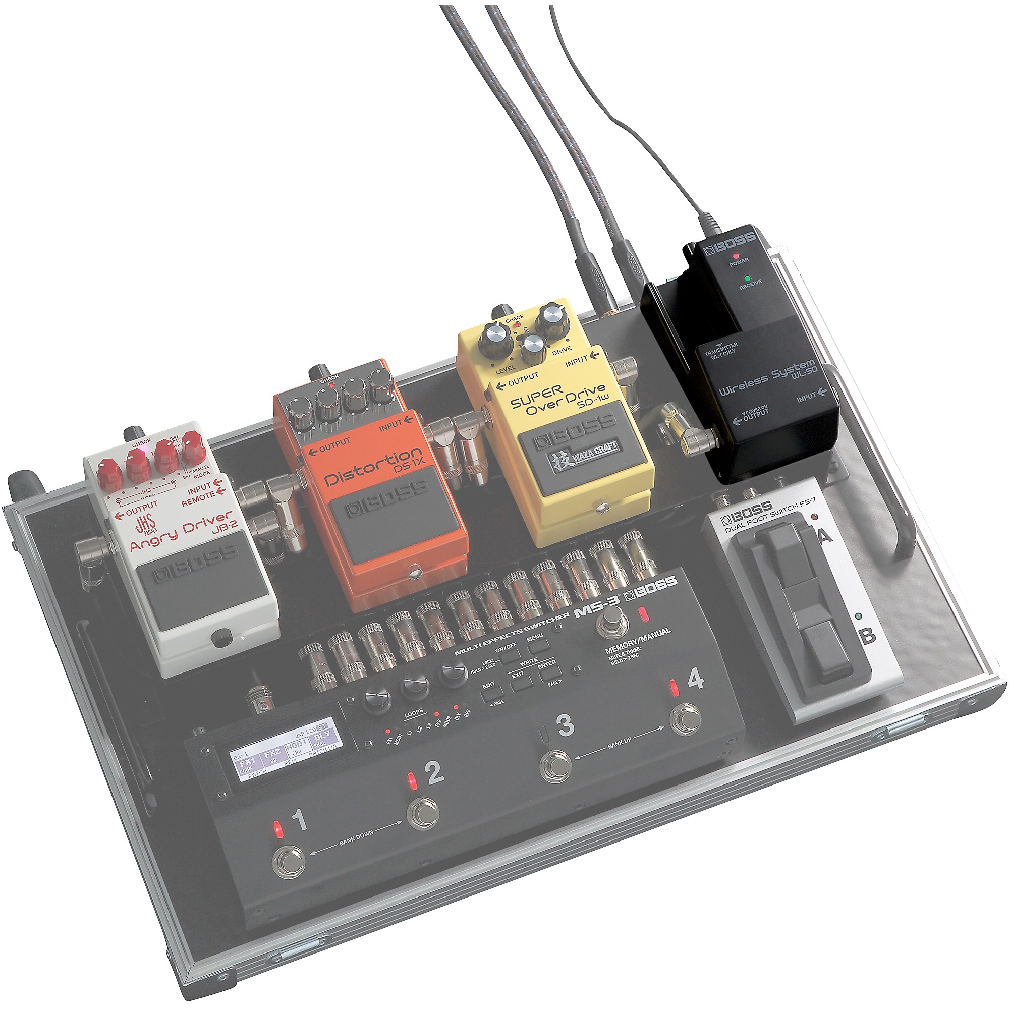 ギター BOSS WL-50 Boss WL50 Pedal Board Wireless – Motor City Guitar