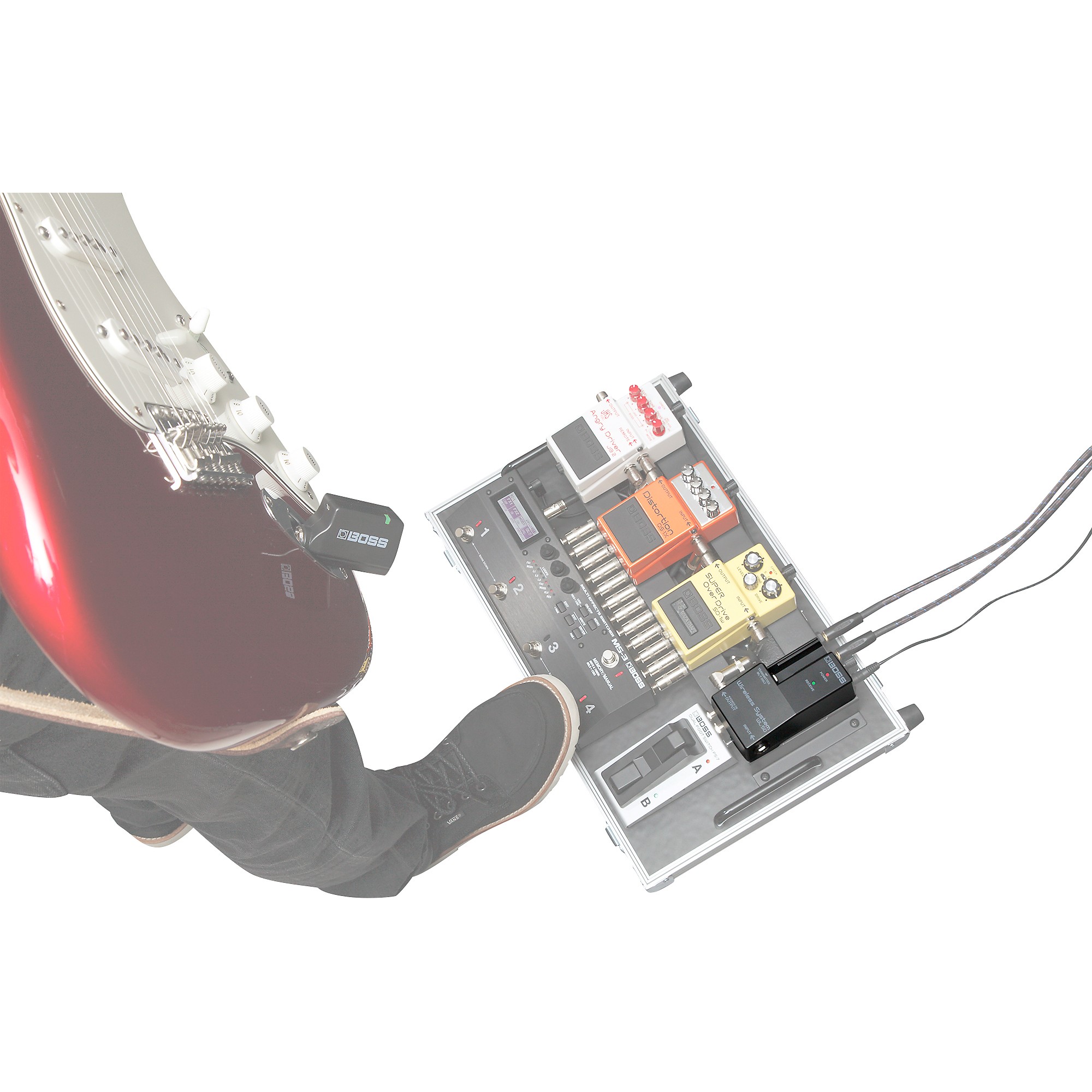 ギター BOSS WL-50 wireless Boss WL-50 Guitar Wireless System | Sweetwater