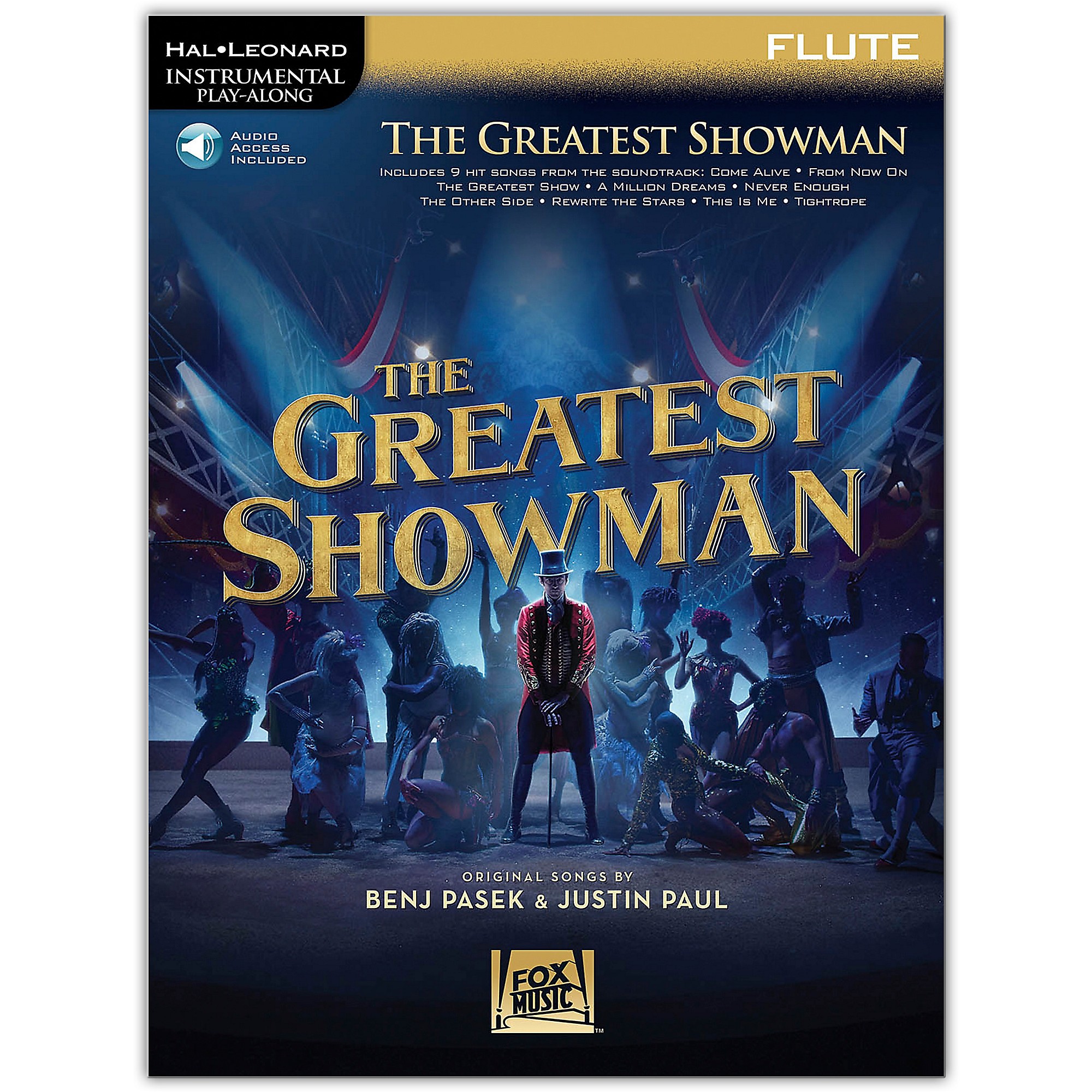 Hal Leonard The Greatest Showman Instrumental Play-Along Series for Flute  Book/Online Audio | Music & Arts