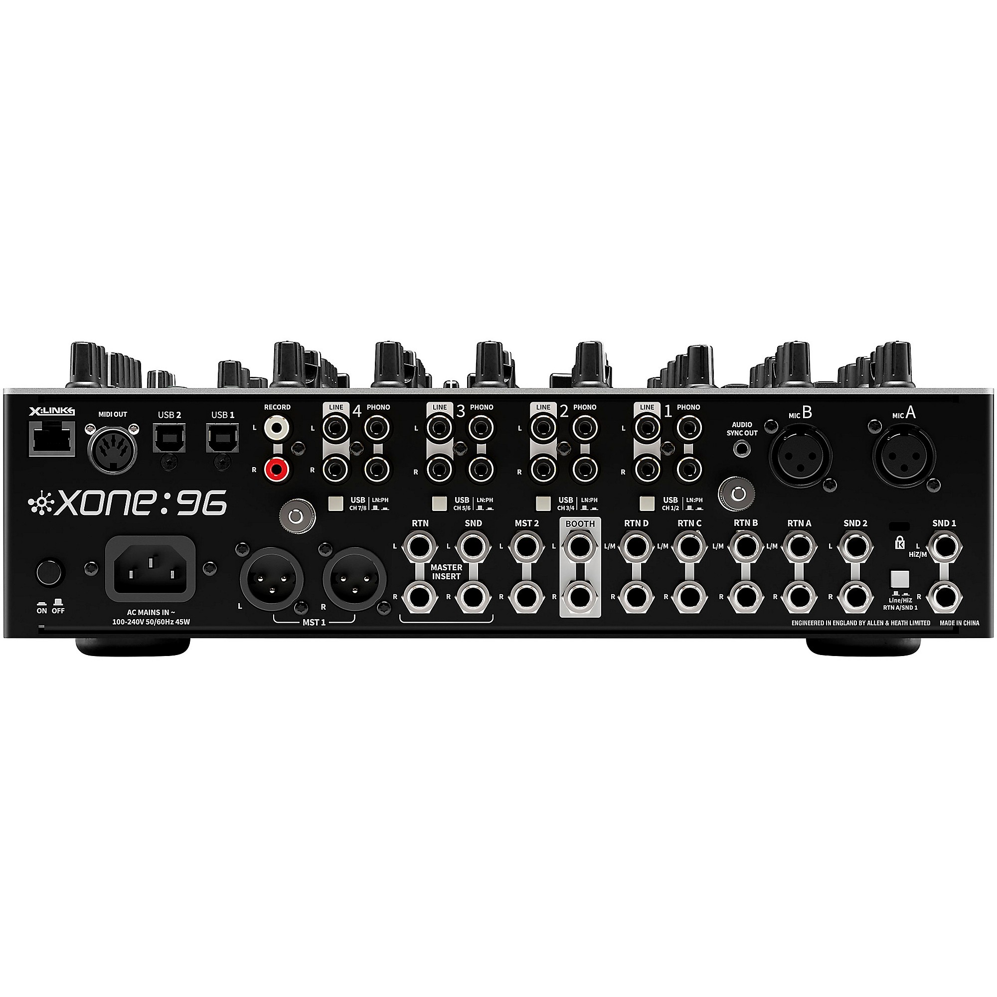 Allen & Heath XONE:96 4-Channel Analog DJ Mixer | Music & Arts