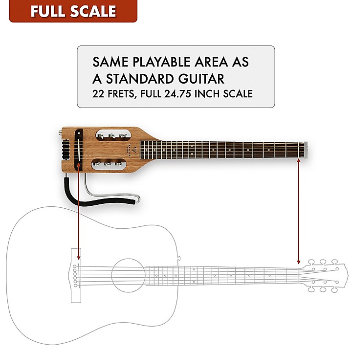 Traveler Guitar Ultra-Light Acoustic-Electric Guitar | Music & Arts