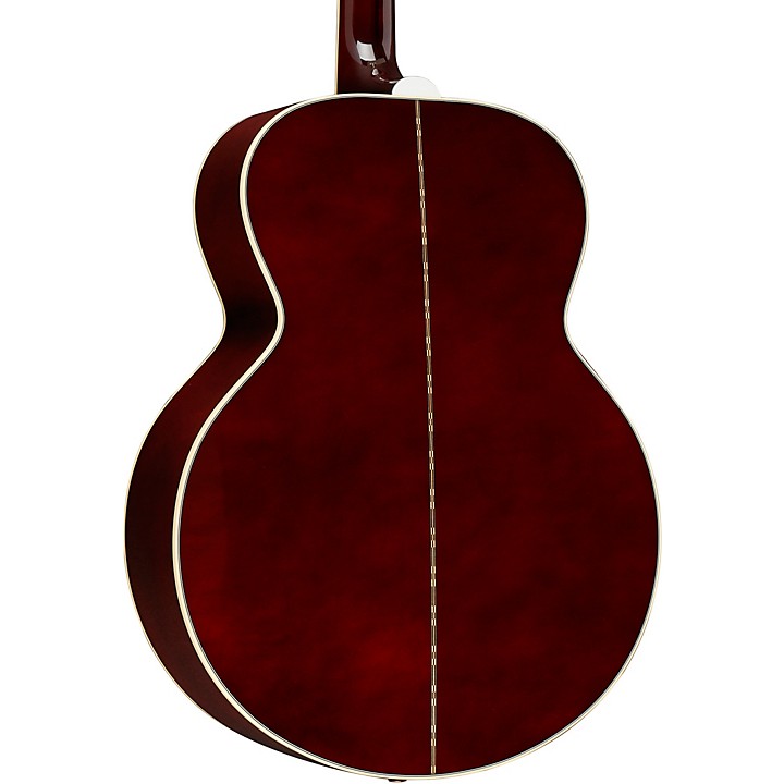 Gibson SJ-200 Standard Acoustic-Electric Guitar Wine Red | Music 