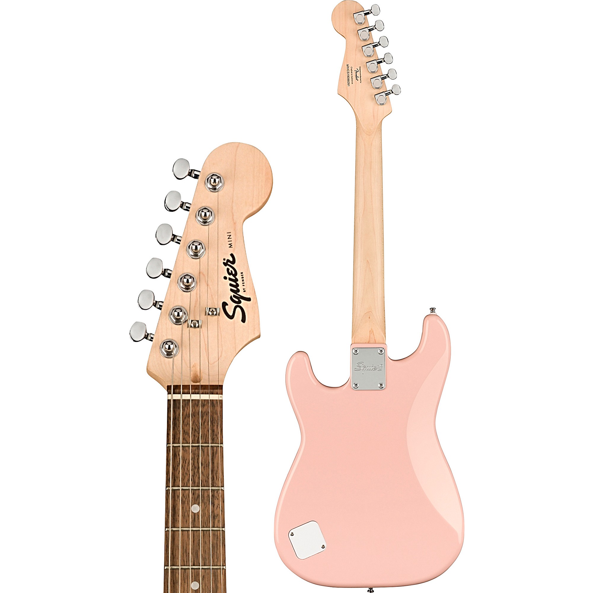 Amazon.com: Squier Mini Stratocaster Electric Guitar, Shell