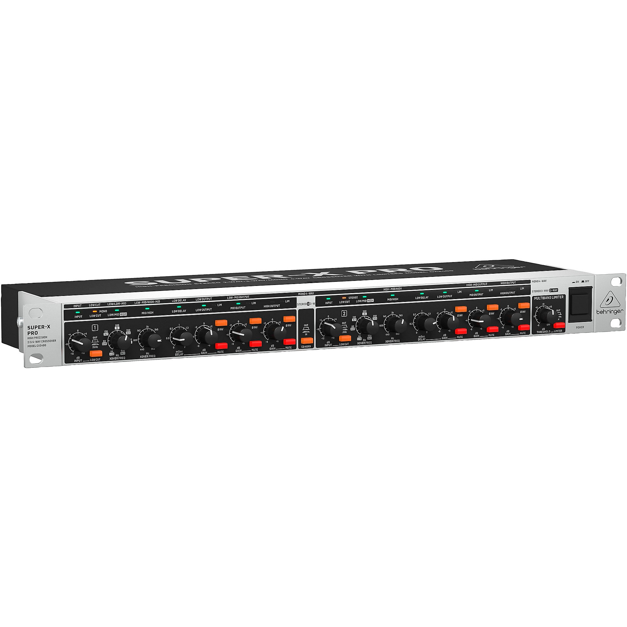 Behringer SUPER-X PRO CX3400 V2 Multi-Channel Crossover With