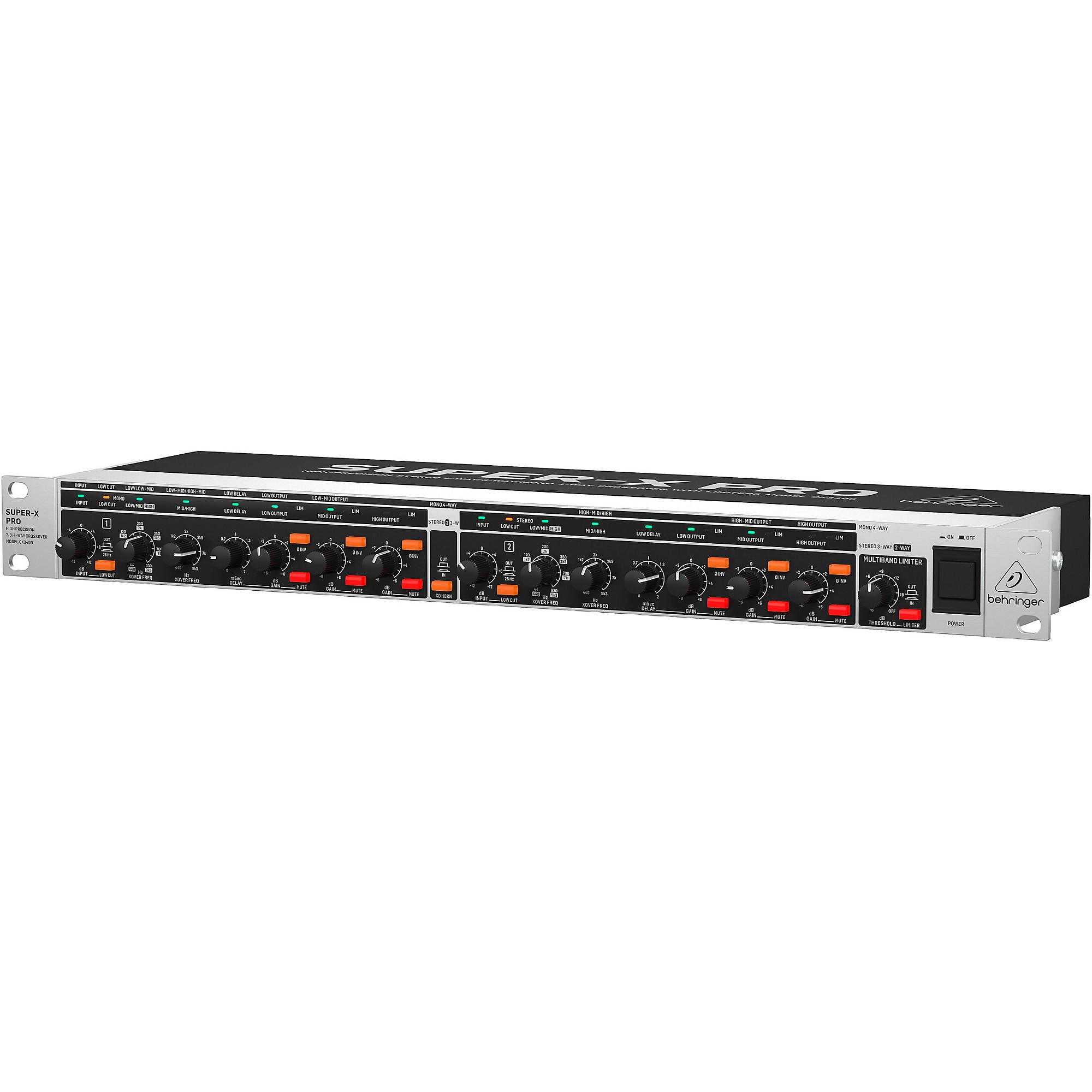 Behringer SUPER-X PRO CX3400 V2 Multi-Channel Crossover With