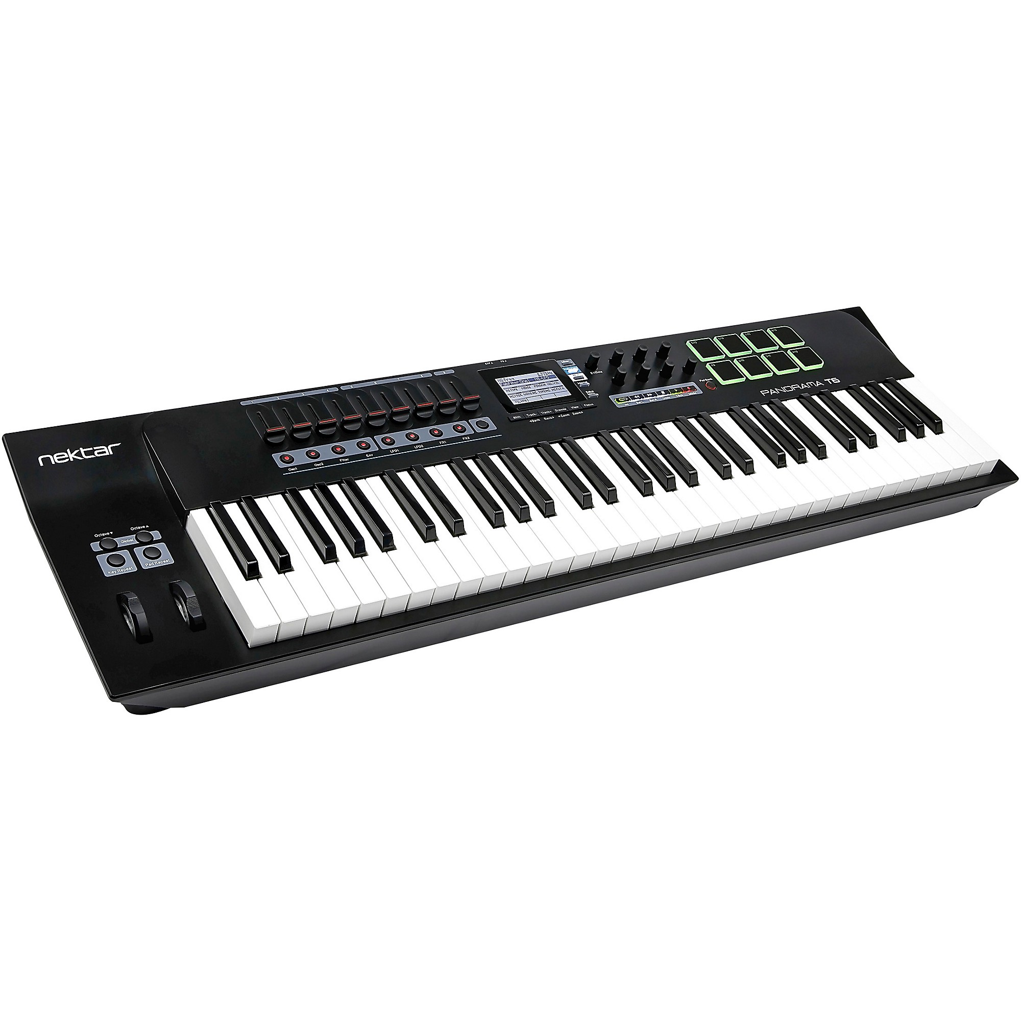 Nektar PANORAMA T6 MIDIキーボード Nektar Panorama T6 61-key Keyboard Controller | Sweetwater