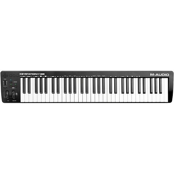 keystation midi keyboard