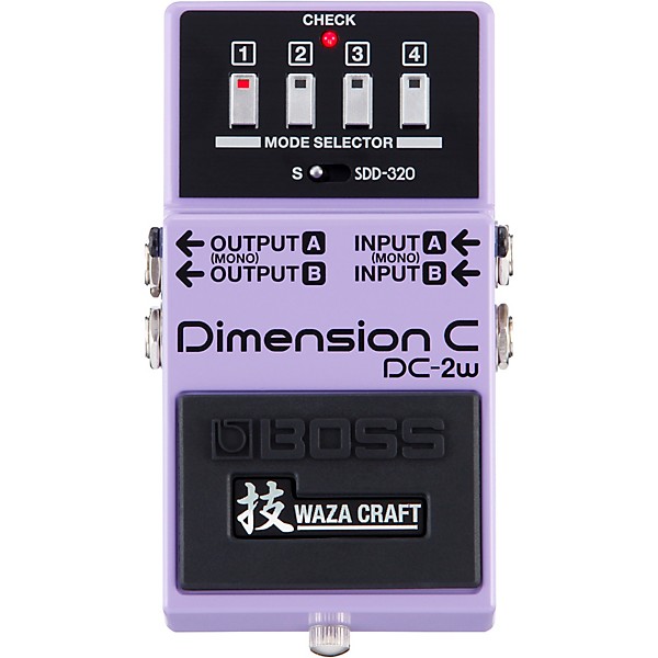 Boss DC2W Dimension C Waza Craft Guitar Effects Pedal Music & Arts