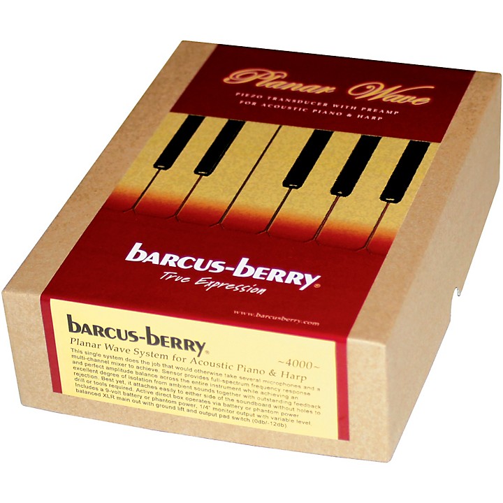 Barcus Berry 4000BRB Planar Wave System for Piano/Harp | Music & Arts