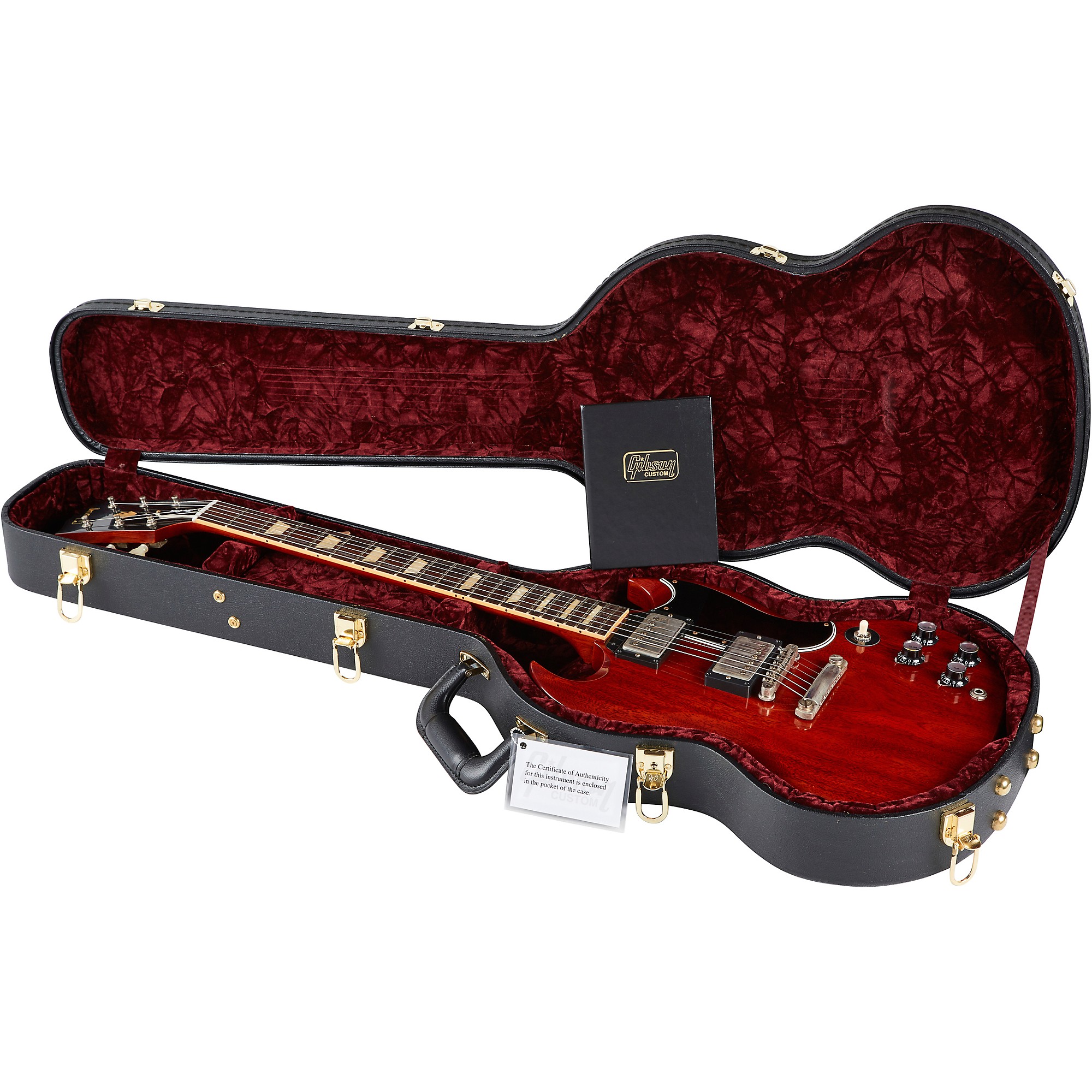 ギター Gibson Custom Shop SG Standard 1961 Gibson Custom 1961 Les Paul SG Standard Reissue Electric